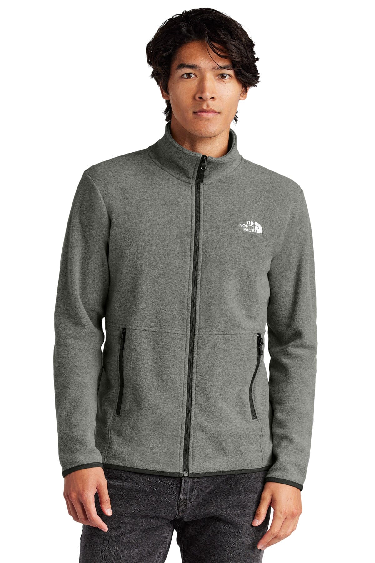 TNF ® Glacier-fleecejack voor heren met volledige ritssluiting