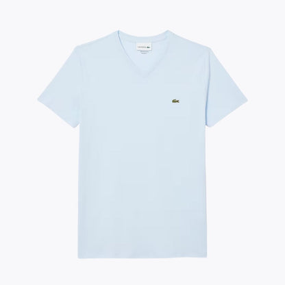 Tricou LC ușor din bumbac Pima, cu decolteu în V