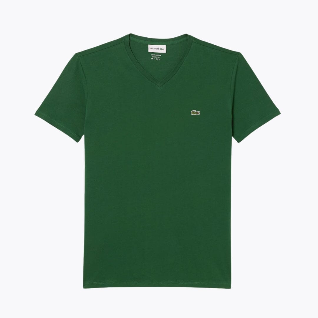 Tricou LC ușor din bumbac Pima, cu decolteu în V