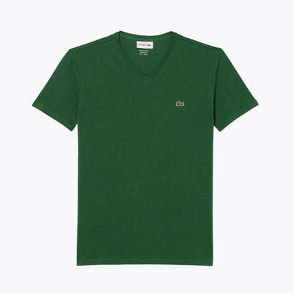 Tricou LC ușor din bumbac Pima, cu decolteu în V